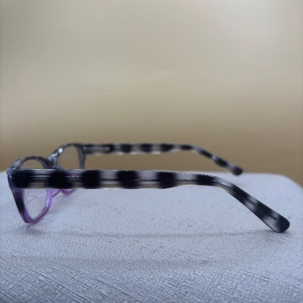 Success SS-63 Eyeglass Frames Purple Demi Tortoise Rectangular 50-19-140 Glasses